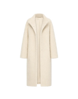 Song of Snowland mohair wool stand collar coat product image 01