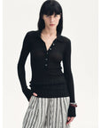 "Spring Inspiration" Retro Slim Fit POLO Neck Sweater - variant_title