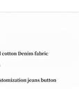 "Starry Sky Market" luxury brand classic washed cotton collarless raw edge denim jacket - variant_title