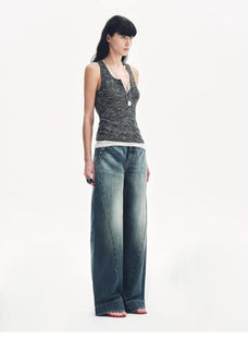 "Street Moments" Deconstructed Scimitar Straight Jeans Summer - variant_title