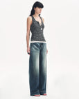 "Street Moments" Deconstructed Scimitar Straight Jeans Summer - variant_title