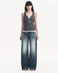 "Street Moments" Deconstructed Scimitar Straight Jeans Summer - variant_title