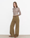 "Street Step" Retro distressed casual style straight slant pocket casual scimitar bloomers - variant_title