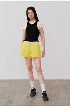 "Summer Tour" small I - shaped vest camisole women's summer elastic cotton slim fit inner sleeveless top - variant_title