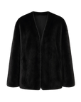 Swiss Snow Blackglama sable mink coat, transparent product view