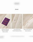 Swiss Snow mink coat Kopenhagen Fur label, button and lining details