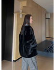 Swiss Snow Mink Velvet Fur Coat - variant_title