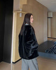 Swiss Snow Mink Velvet Fur Coat - variant_title