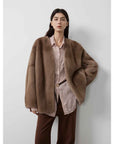 Swiss Snow Mink Velvet Fur Coat - variant_title