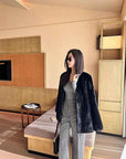 Swiss Snow Mink Velvet Fur Coat - variant_title