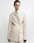 THE ARTM Australian Merino Wool Oversized Suit Set - Wrinkle - Resistant Blazer & Trousers - variant_title