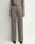 THE ARTM Women's Double - Breasted Wool Blazer - Peak Lapel Tuxedo Jacket - variant_title