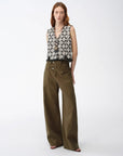 "Venice" Classical simple silhouette Italian imported jacquard ethnic style V - neck vest - variant_title