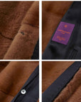 Vintage Clock Velvet Mink Fur Coat Winter - variant_title