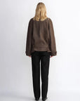 Warm Cocoon Italian herringbone wool short coat product image 05