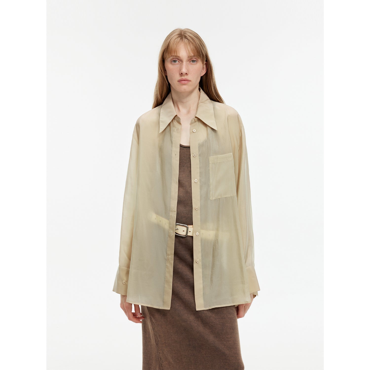 Wave Relaxed Cupro - Amino Sun - Proof Shirt“Hazy Spring” - variant_title