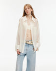 Wave Relaxed Cupro - Amino Sun - Proof Shirt“Hazy Spring” - variant_title