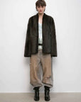 "Winter Love Island"Tuscan fur one - piece coat women's long hanging collar straight fur coat - variant_title