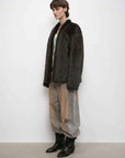 "Winter Love Island"Tuscan fur one - piece coat women's long hanging collar straight fur coat - variant_title