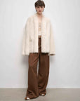 "Winter Love Island"Tuscan fur one - piece coat women's long hanging collar straight fur coat - variant_title