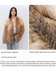 Yukino Dream Imported Colorful Fox Fur Coat from Finland - variant_title