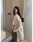 Yukino Dream Imported Colorful Fox Fur Coat from Finland - variant_title
