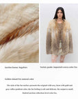 Yukino Dream Imported Colorful Fox Fur Coat from Finland - variant_title