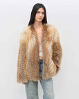 Yukino Dream Imported Colorful Fox Fur Coat from Finland - variant_title