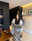 Yukino Dream Imported Colorful Fox Fur Coat from Finland - variant_title