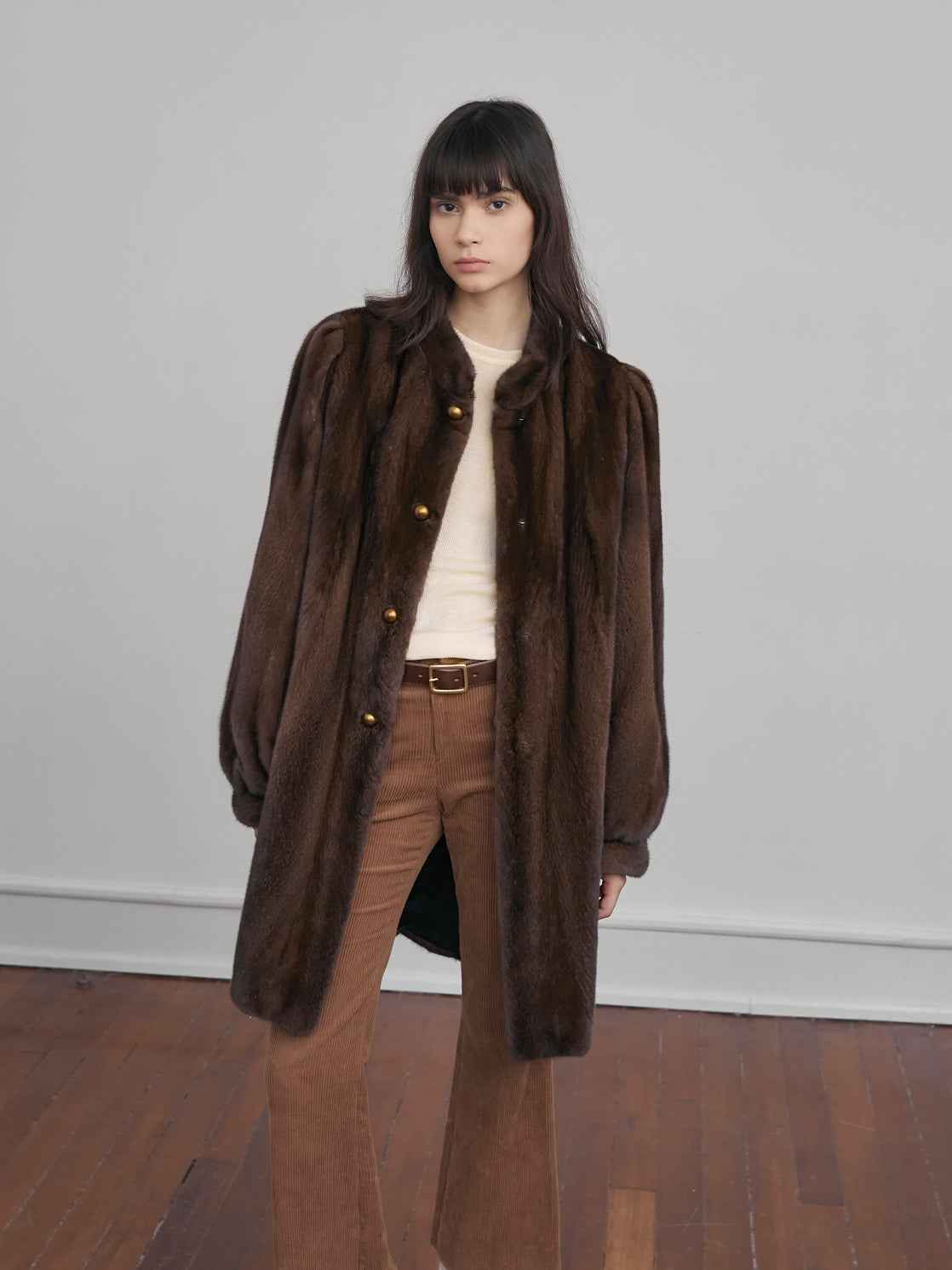 Monochrome Fur Coat Outfits That Look Intentional