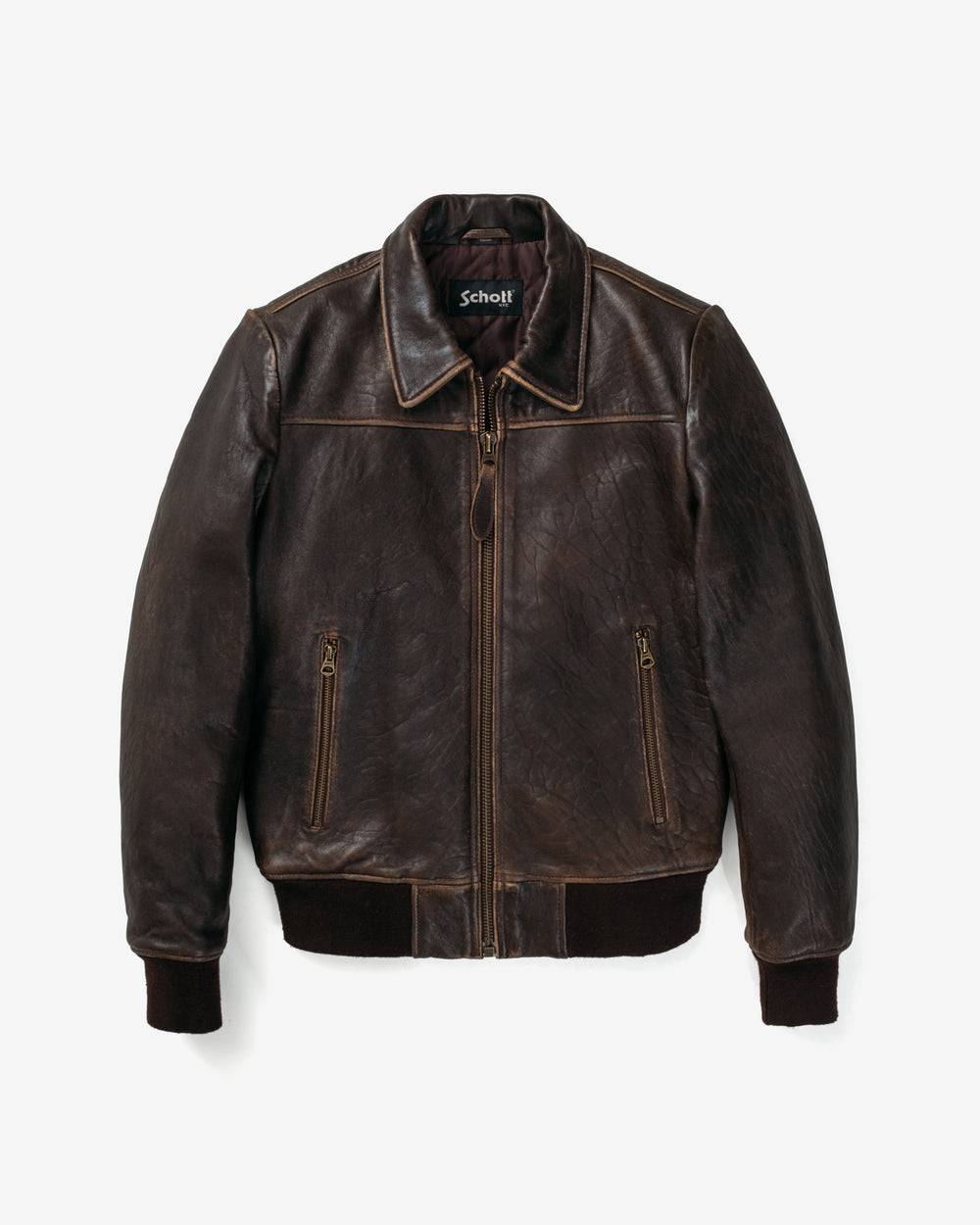 Schott Dakota 2524W antique lambskin A-2-inspired jacket