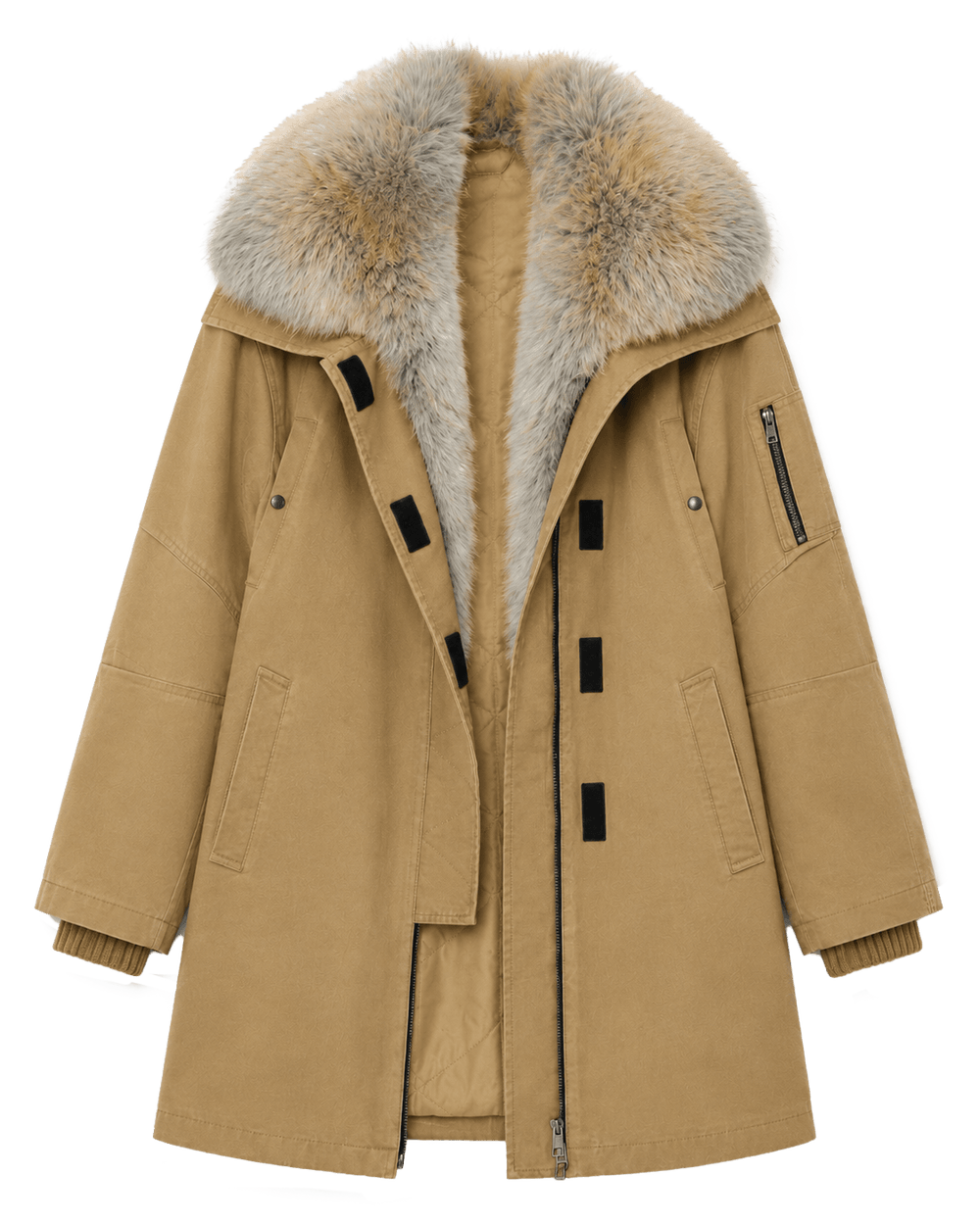 Long Fur Coat Outfit Ideas for Better Proportion