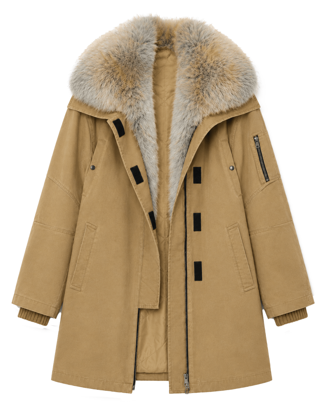 Long Fur Coat Outfit Ideas for Better Proportion