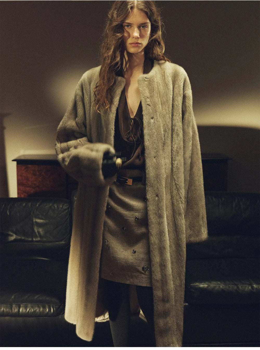 How to Style a Fur Coat for Dinner Without Overdoing It
