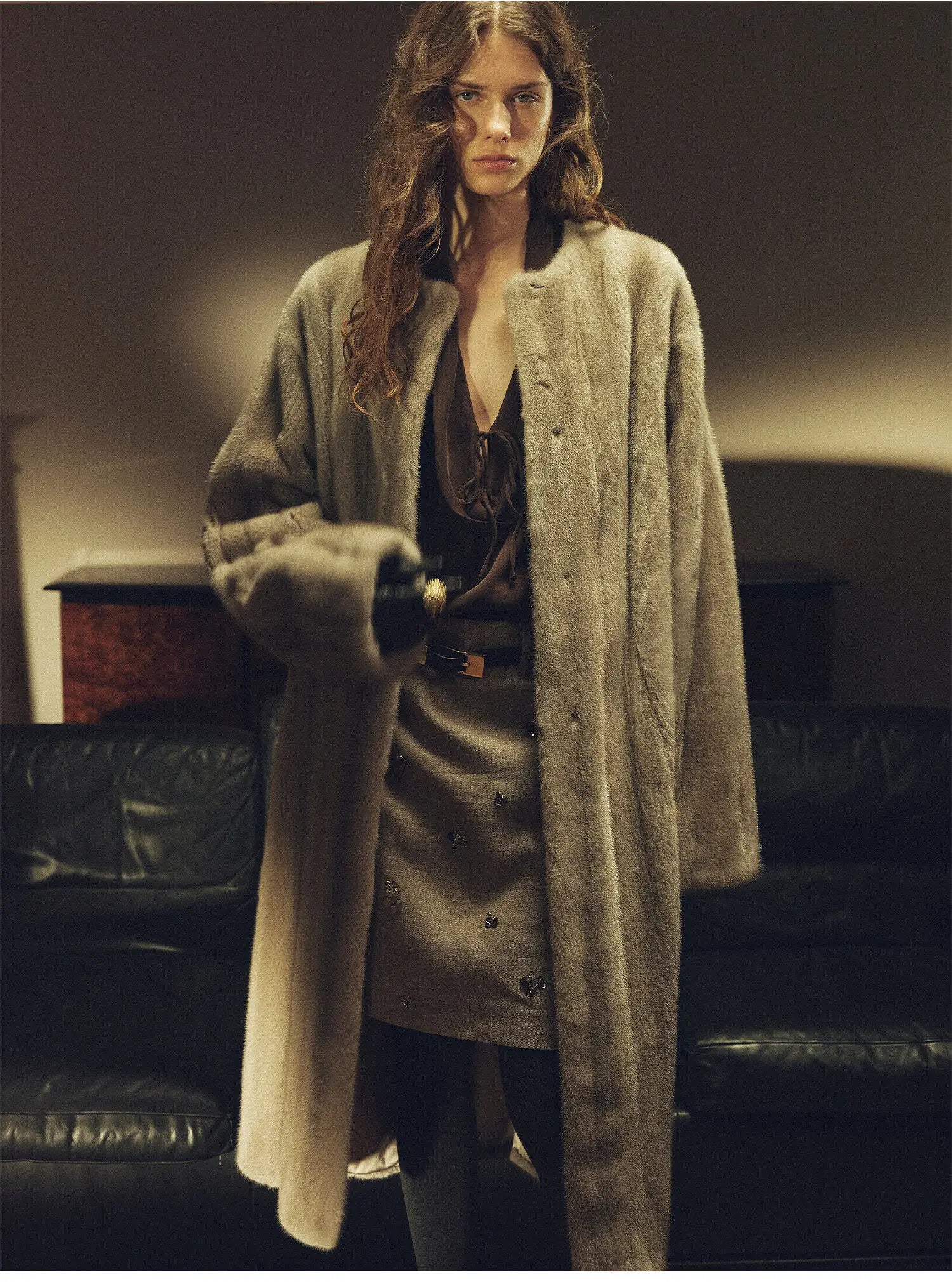 How to Style a Fur Coat for Dinner Without Overdoing It