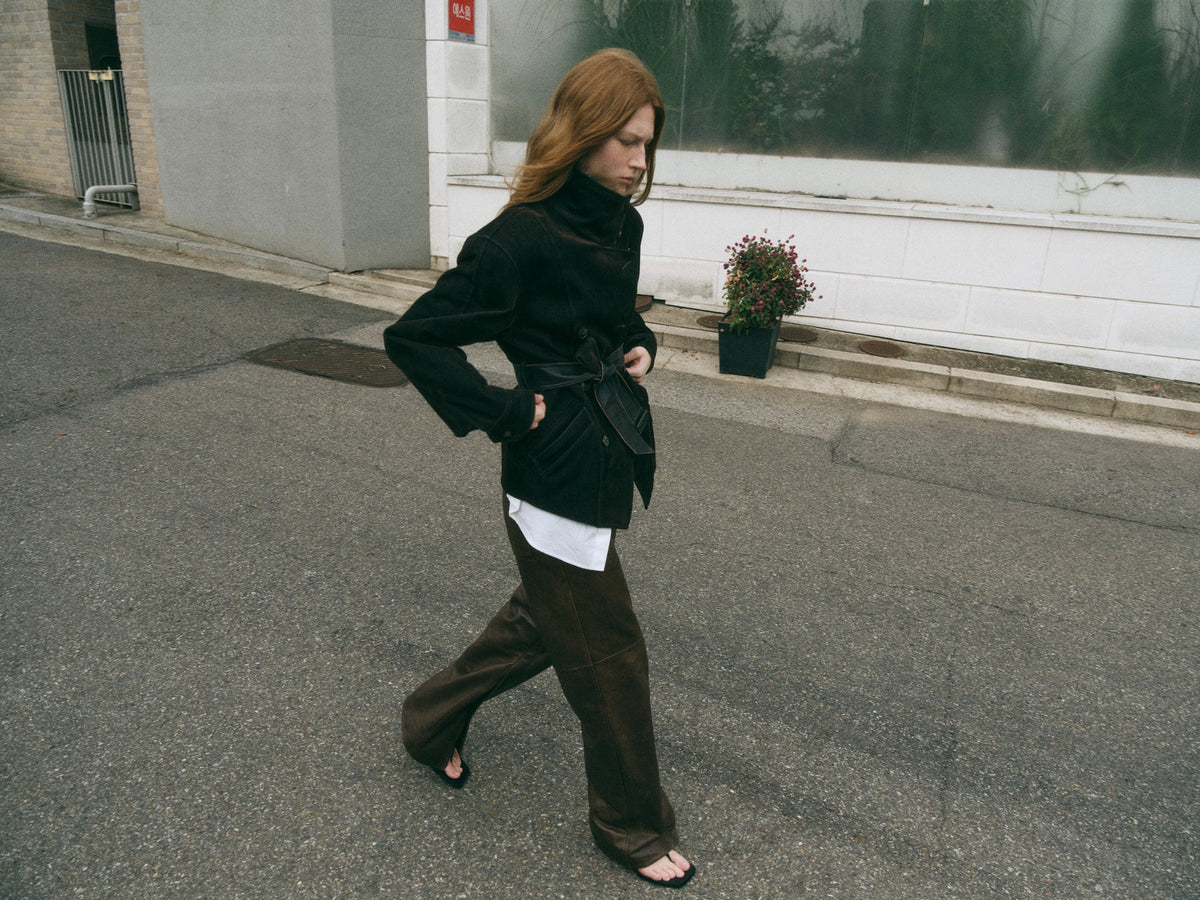 Firelady Oversized & Relaxed-Fit Coats on model