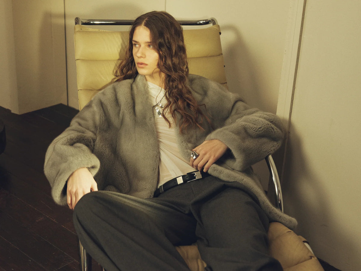 Firelady Fur & Shearling Coats on model