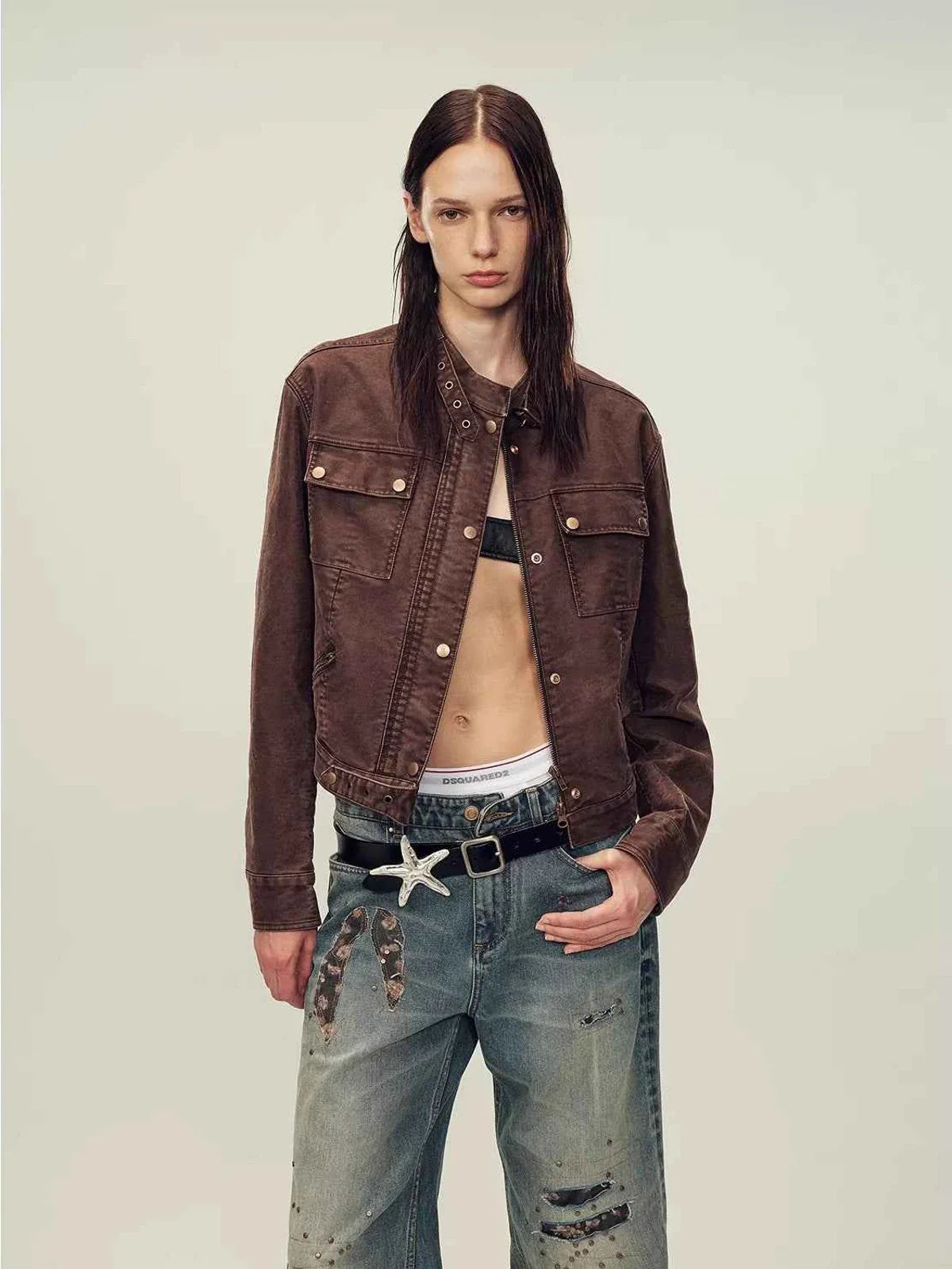 Modern Call vintage workwear jacket - 06