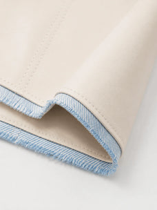 Sunset Escape leather jacket detail cuff
