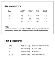 Firelady Fur Epoch Winter parka size chart and fit guide