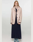 Firelady Fur Spray-Finish Sheepskin Blazer