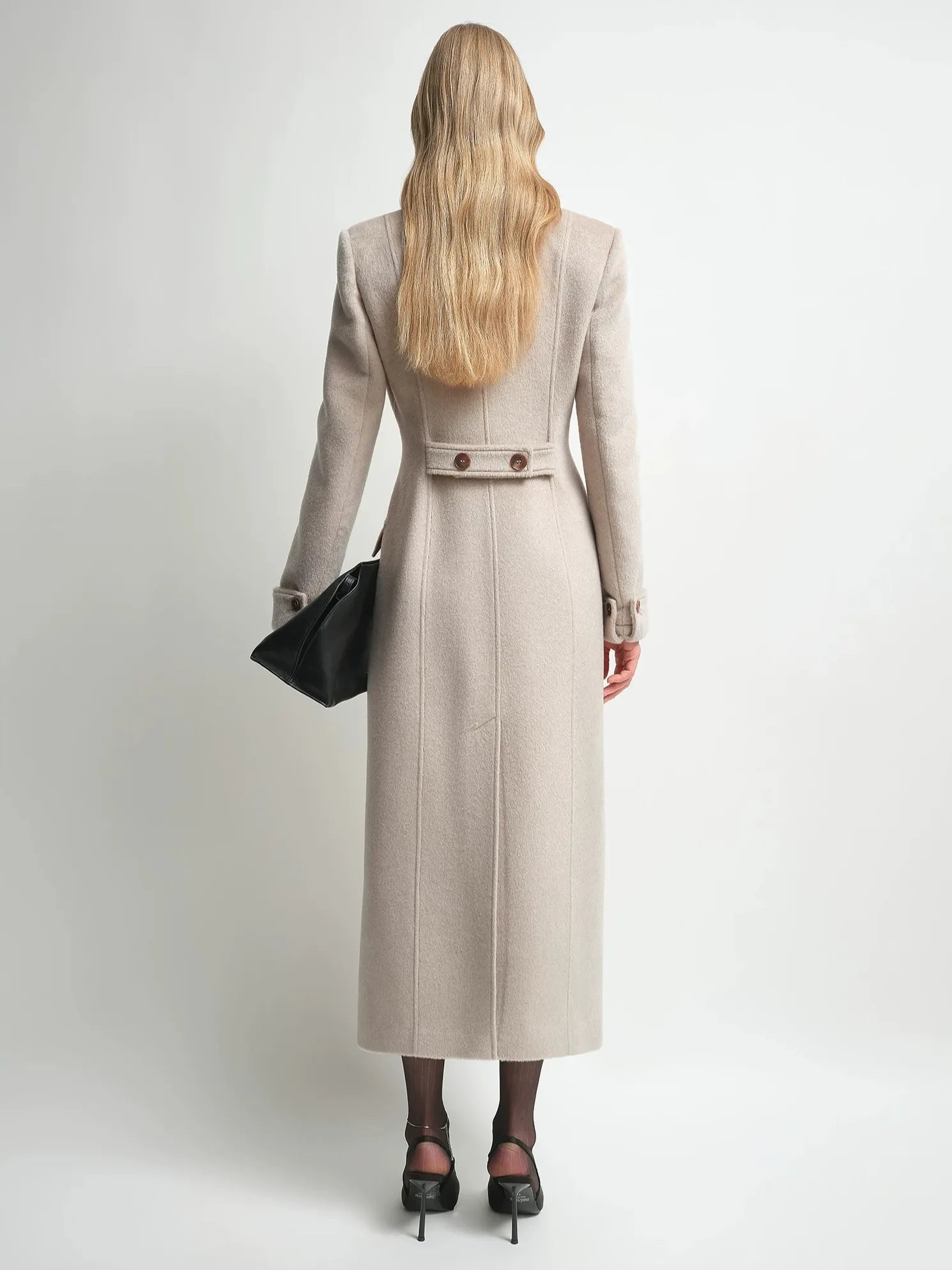 Firelady Fur Women's Baby Suri Alpaca-Wool Coat – Tailored Hourglass Fit