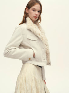 Firelady Fur Women's 90% Goose Down Parka – Detachable Fur Collar