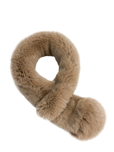Genuine Rex Rabbit Fur Neck Warmer