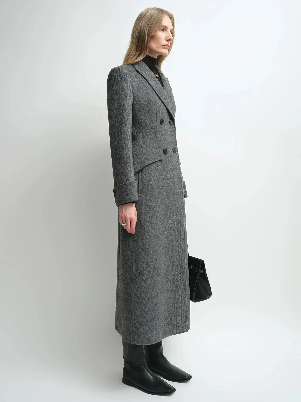 Firelady Fur Women's Baby Suri Alpaca-Wool Coat – Tailored Hourglass Fit