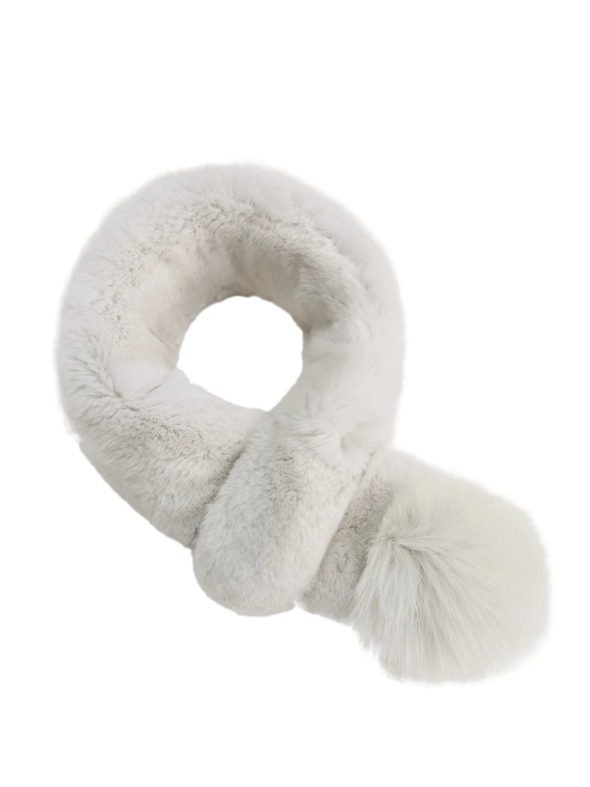 Genuine Rex Rabbit Fur Neck Warmer