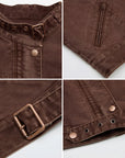 Modern Call vintage workwear jacket - product details