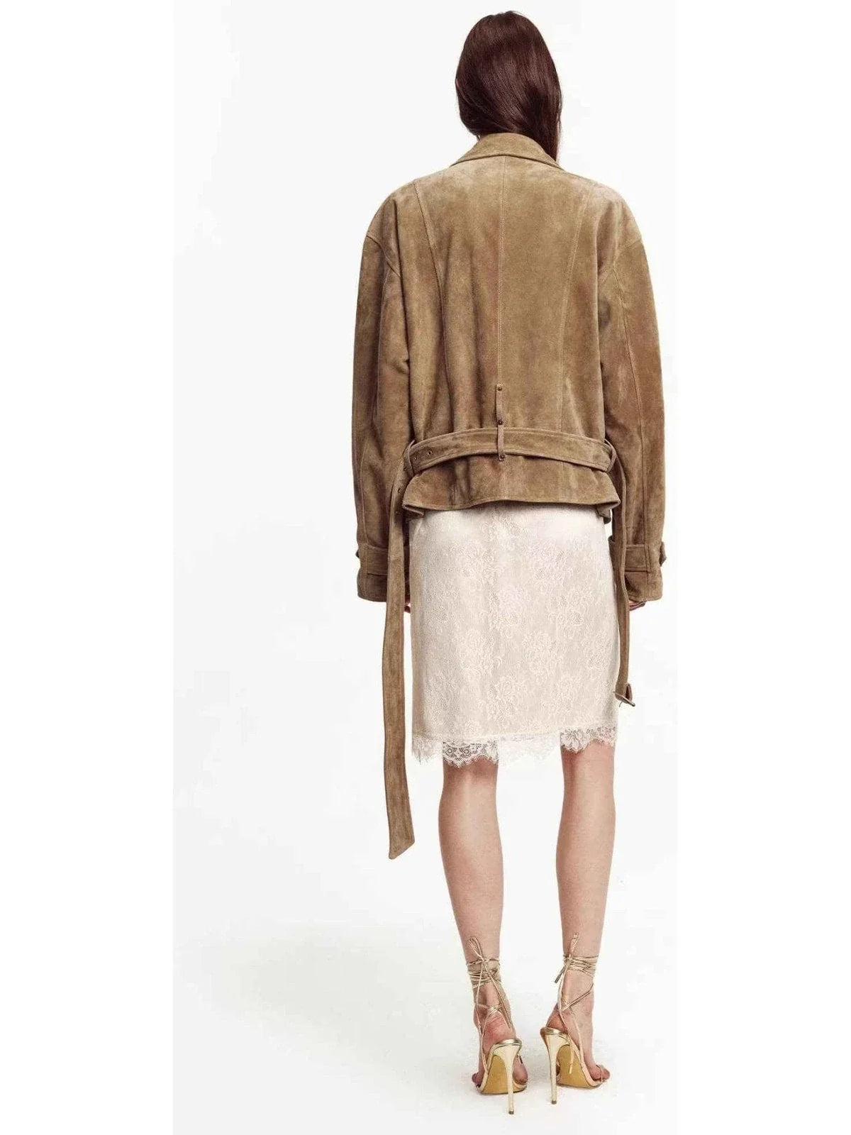 Modern Times sheepskin moto jacket - 13