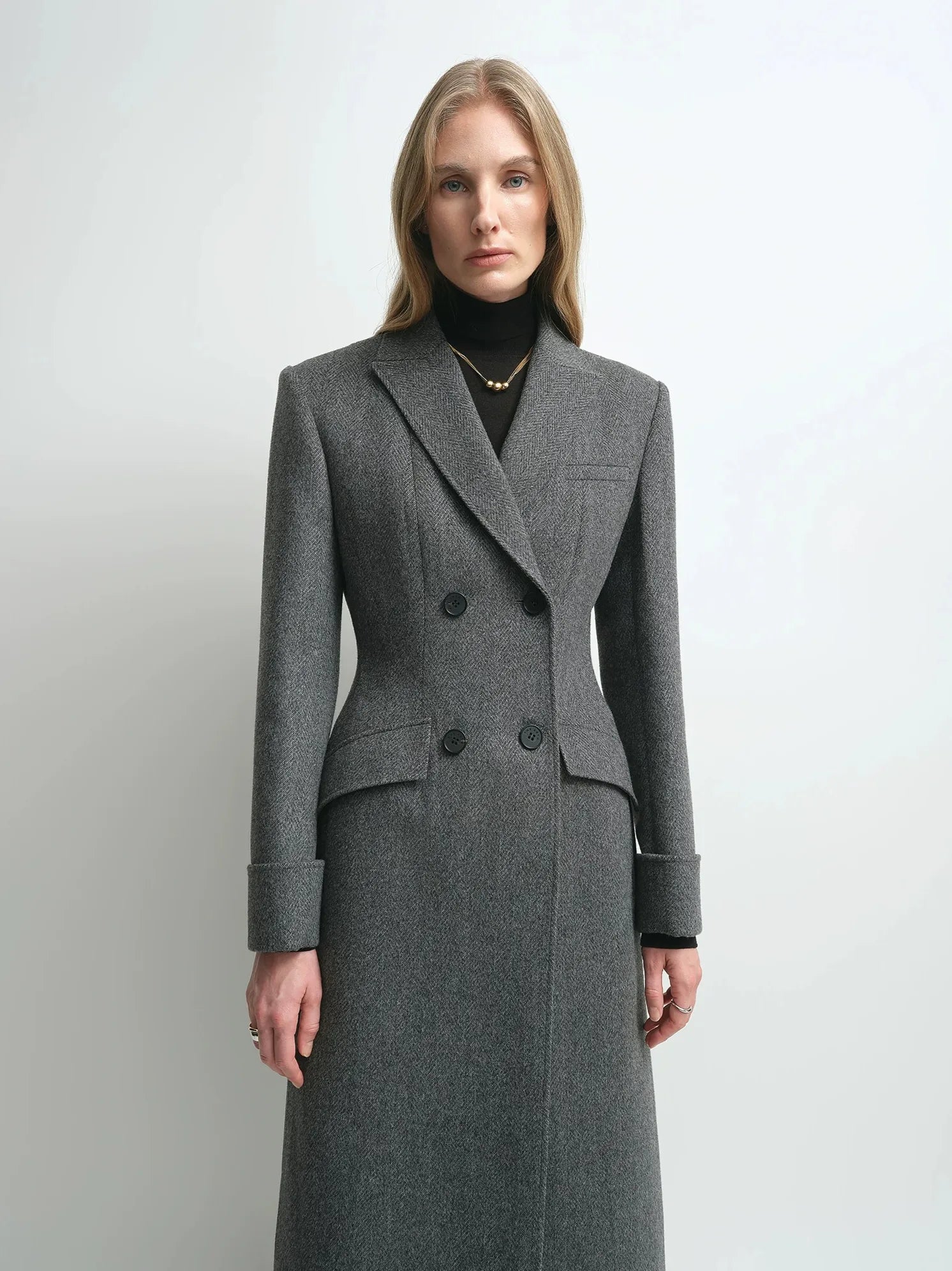 Firelady Fur Women's Baby Suri Alpaca-Wool Coat – Tailored Hourglass Fit