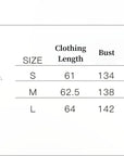 Fireladyfur Day and Night Rider detachable fox fur collar down jacket size information chart